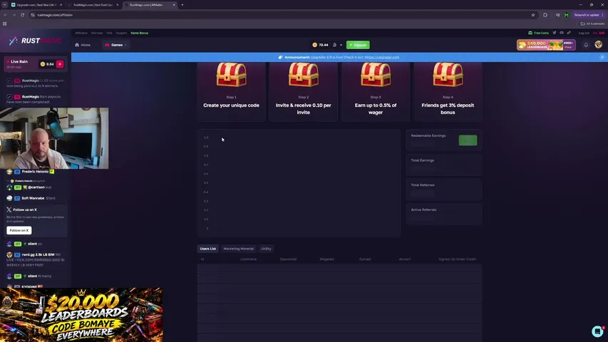 RwrdsGG playing Slots & Casino - Live Casino Stream