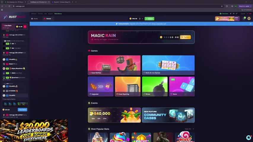 RwrdsGG playing Slots & Casino - Live Casino Stream