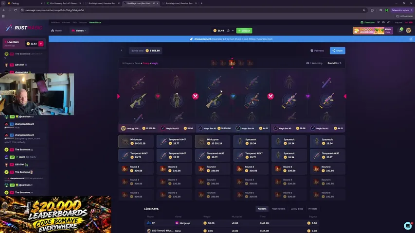 RwrdsGG playing Slots & Casino - Live Casino Stream