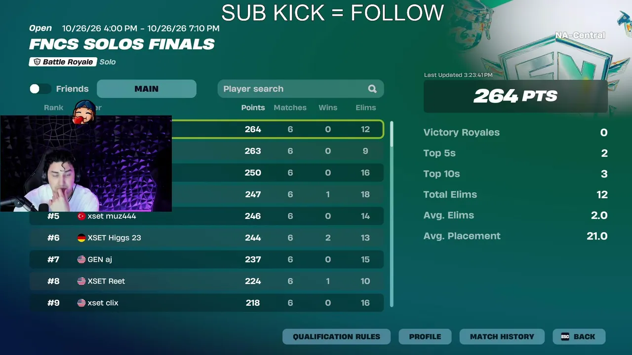 Slick live stream