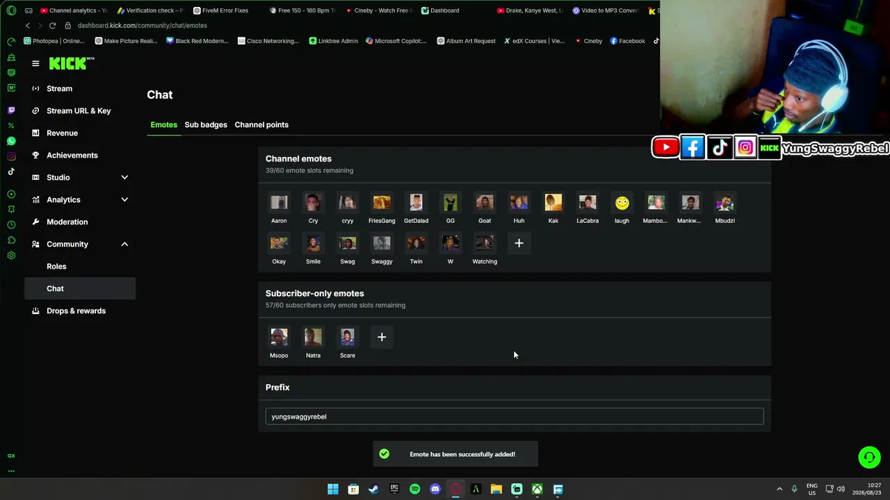 YungSwaggyRebel live