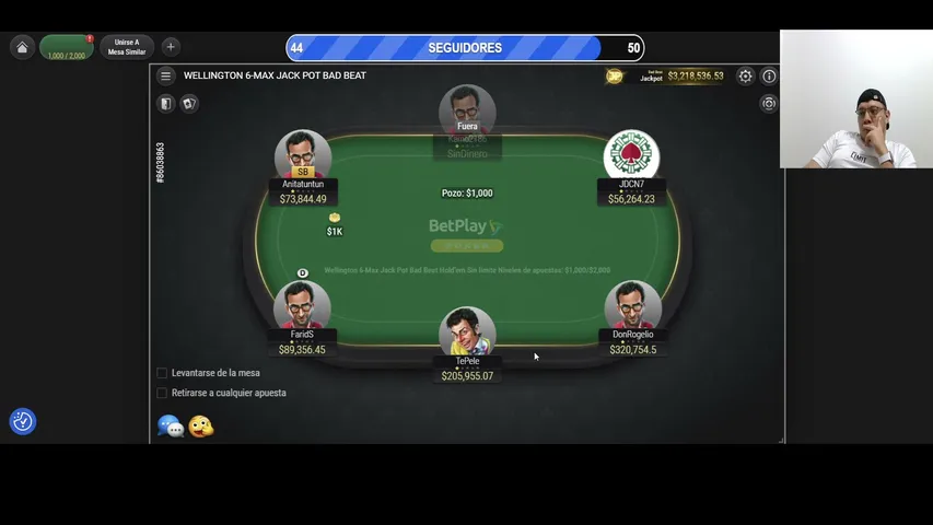 jdcn7 playing Poker - Live Casino Stream