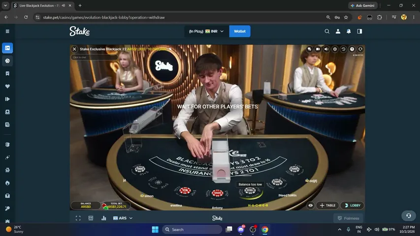 meru444 playing Slots & Casino - Live Casino Stream