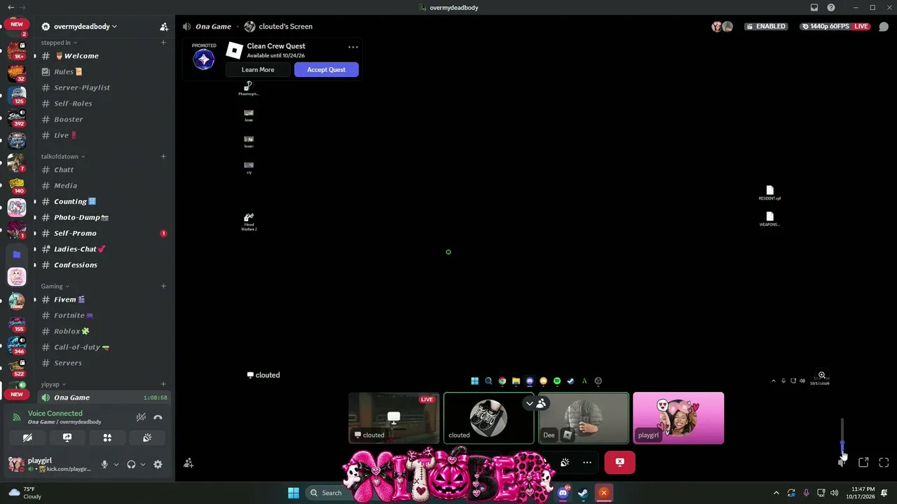 PLAYGIRLNII live stream