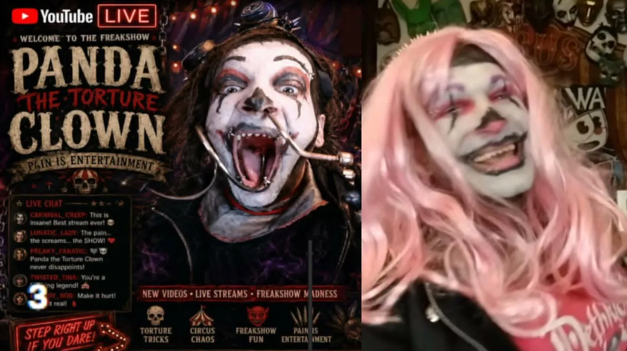 PandaTheTortureClown live