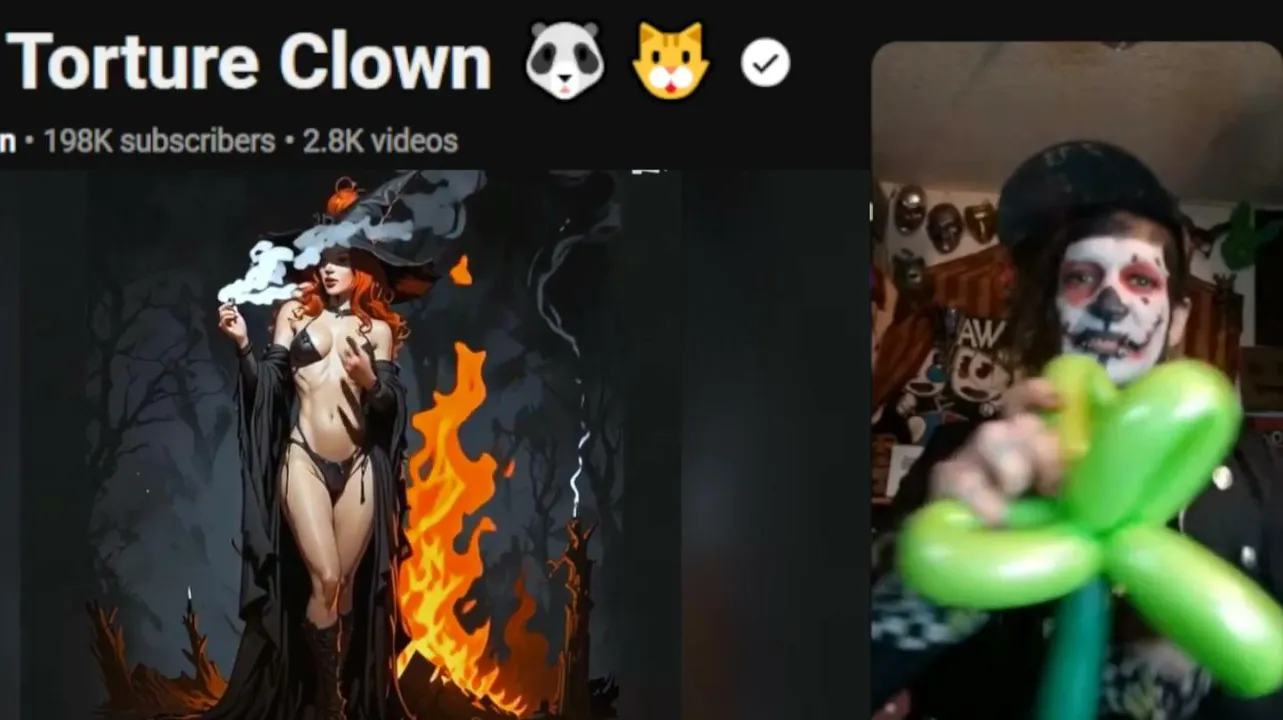 PandaTheTortureClown live
