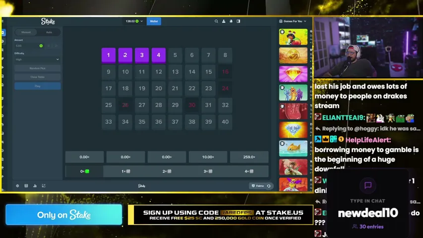 Jared playing Slots & Casino - Live Casino Stream