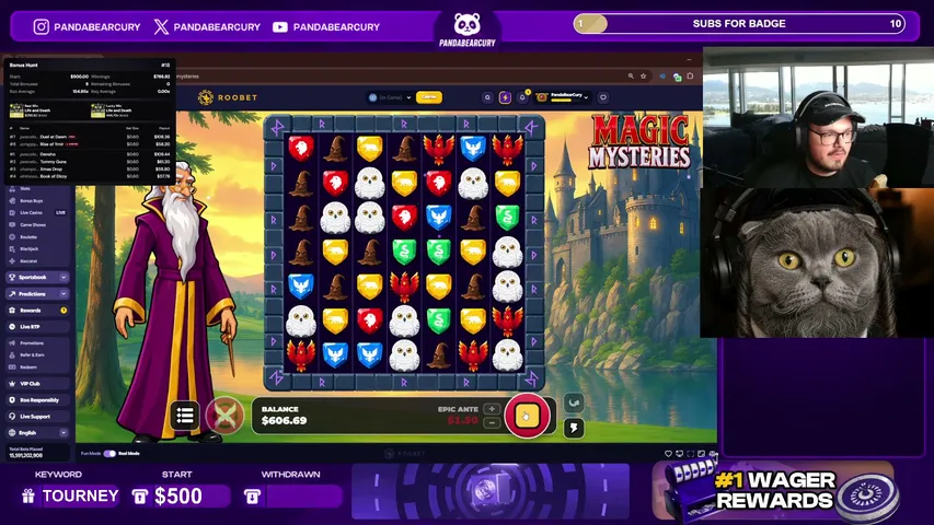 pandabearcury playing Slots & Casino - Live Casino Stream