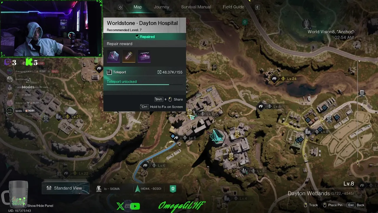 OmegaGLHF live