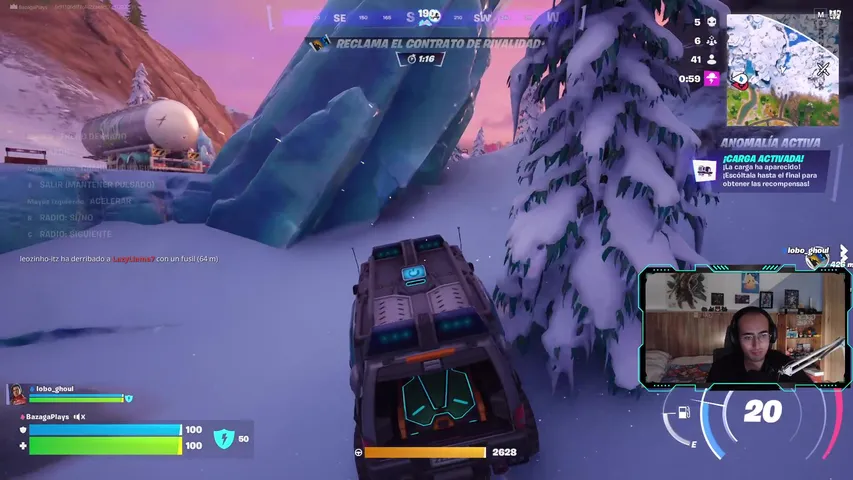 Practicamos para el Torneo de Fornite de Dylan  !pcs