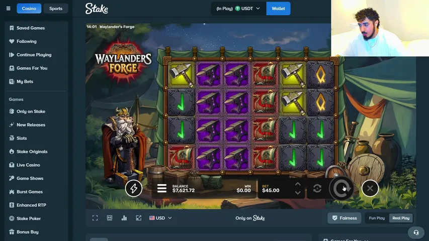 Tyceno playing Slots & Casino - Live Casino Stream