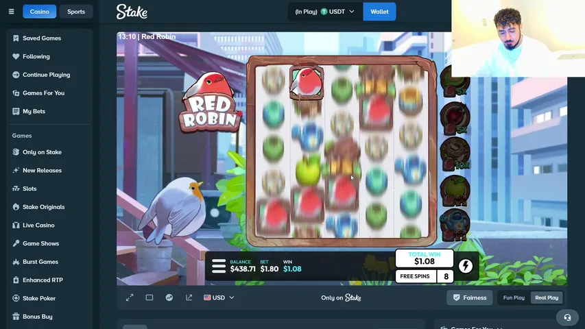 Tyceno playing Slots & Casino - Live Casino Stream