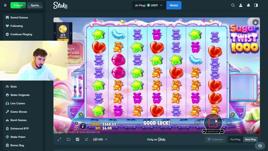 tyceno playing Slots & Casino - Live Casino Stream