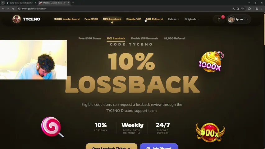 tyceno playing Slots & Casino - Live Casino Stream