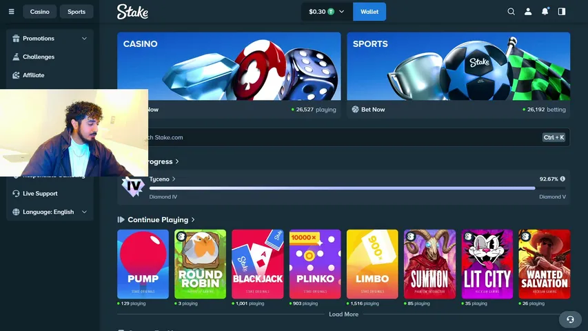 $12,500 USD RAW BALANCE HIGH RISK HIGH REWARD !stake !discord