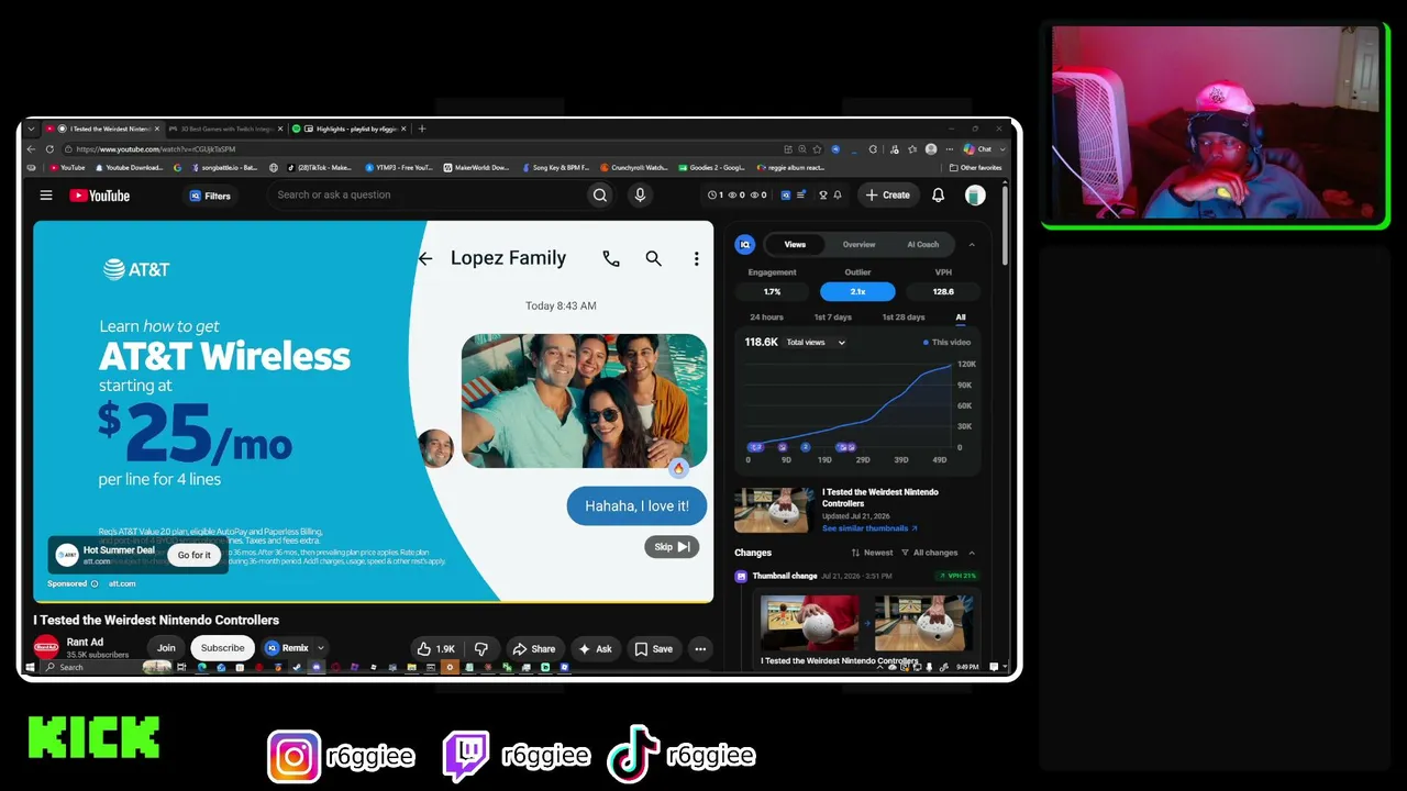 r6ggiee live