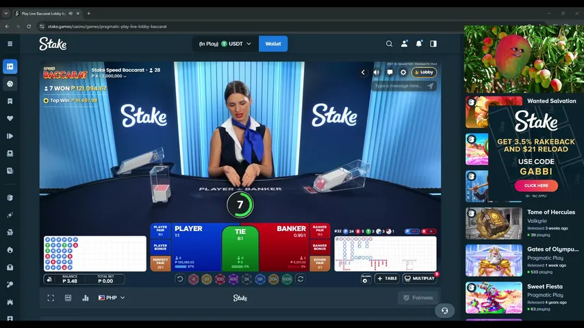 mangoatman playing Slots & Casino - Live Casino Stream