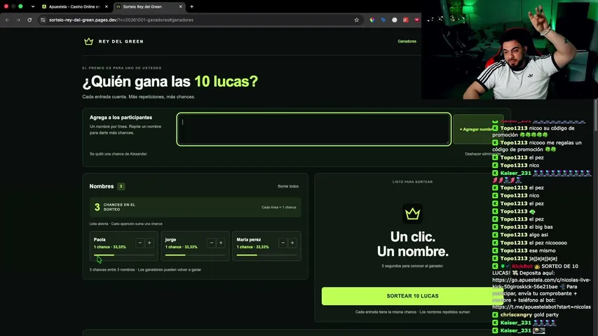 nicolasdebarros playing Slots & Casino - Live Casino Stream