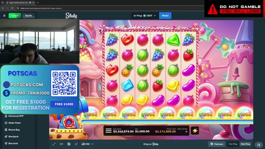 trainwreckstbm playing Slots & Casino - Live Casino Stream