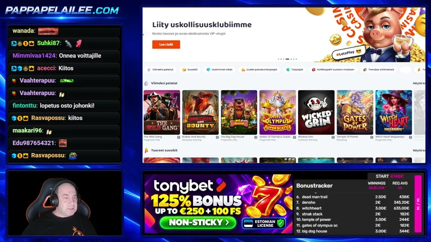 pappapelailee playing Slots & Casino - Live Casino Stream