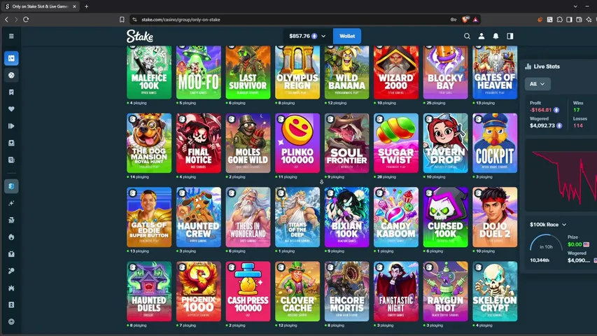 apex playing Slots & Casino - Live Casino Stream