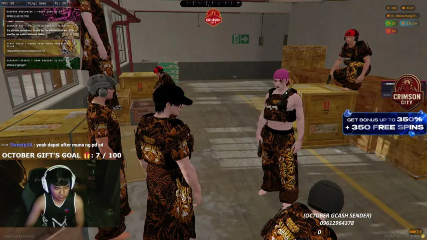inogamingg playing Grand Theft Auto V (GTA) - Live Casino Stream