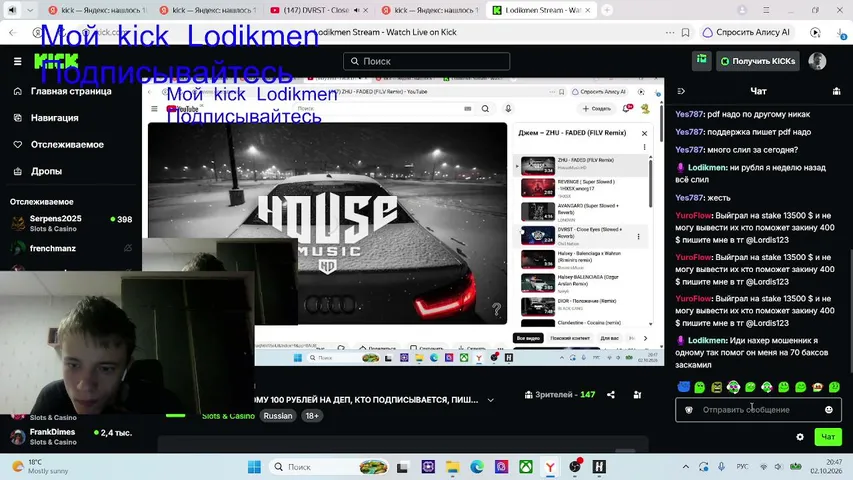 lodikmen playing Slots & Casino - Live Casino Stream