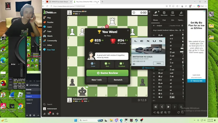 TheLoneRoach playing Poker - Live Casino Stream