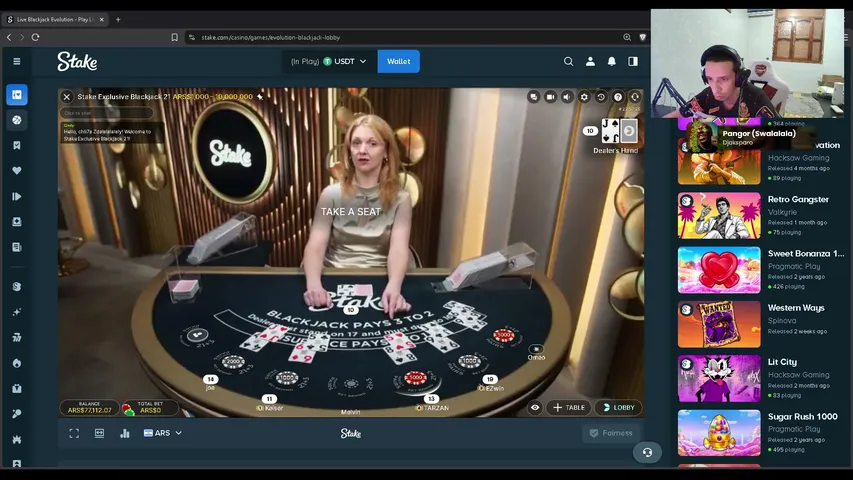 chli7a playing Slots & Casino - Live Casino Stream
