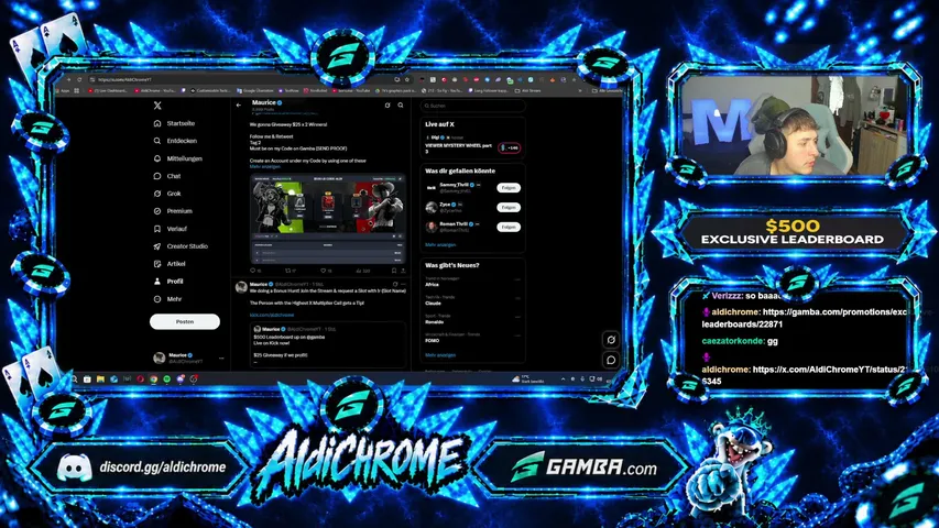 aldichrome playing Slots & Casino - Live Casino Stream