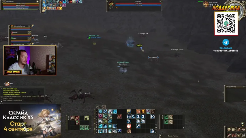 johnystormy Lineage 2 stream image