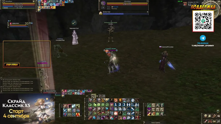 johnystormy Lineage 2 stream image