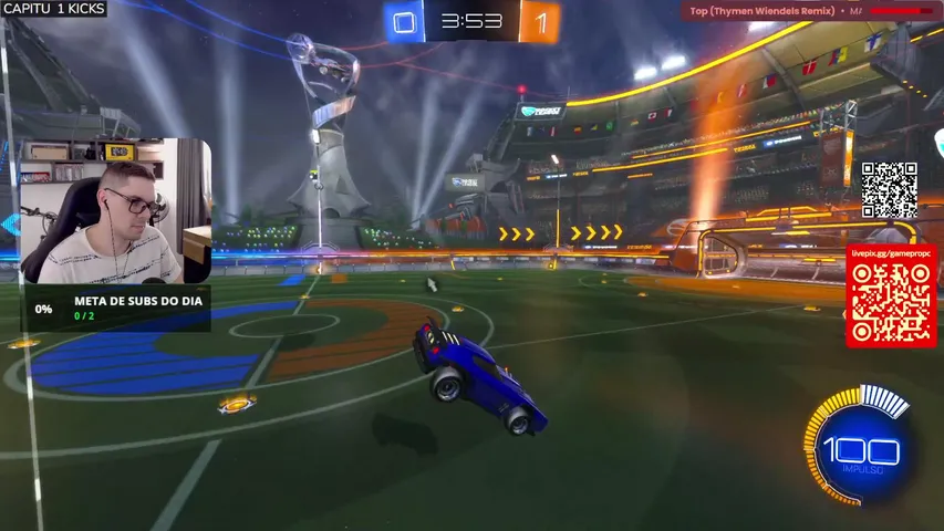 Completando o Rocket Pass do Rocket League