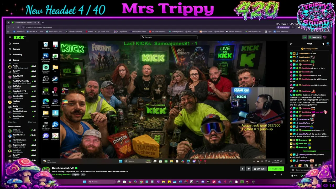 xMrsTrippyx live