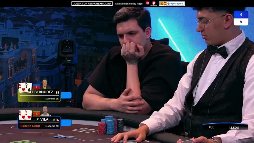 train9 playing Poker - Live Casino Stream