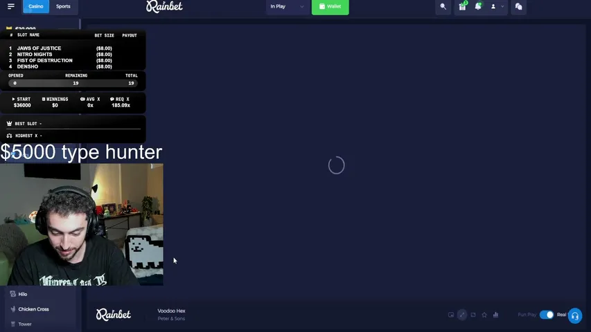 reederik240 playing Slots & Casino - Live Casino Stream