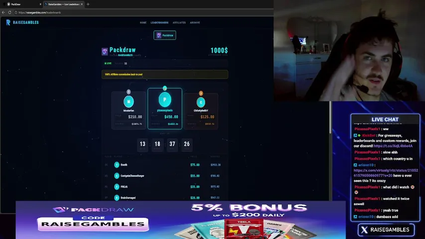 RaiseGambles playing Slots & Casino - Live Casino Stream