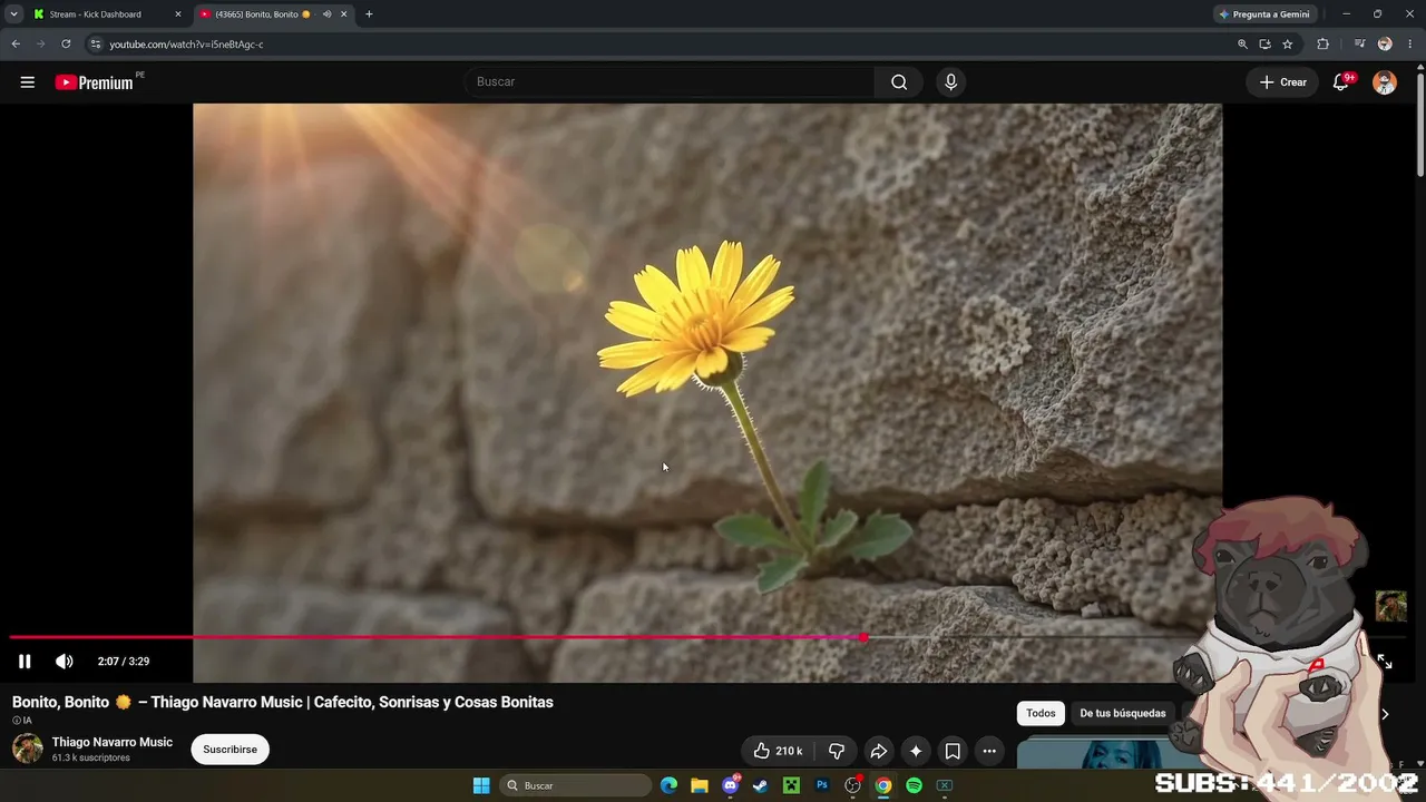 AQUINO — esclavo del streaming prende directo