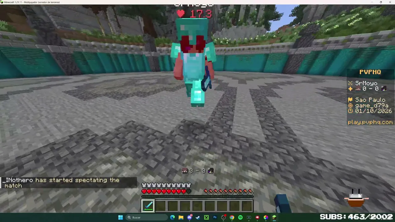 AQUINO — DEDsafioMinecraft4💀 | Día 10