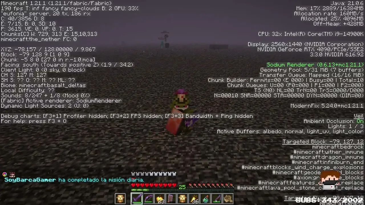 AQUINO — DEDsafioMinecraft4💀 | Día 7