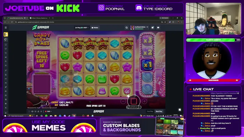 joetube playing Slots & Casino - Live Casino Stream