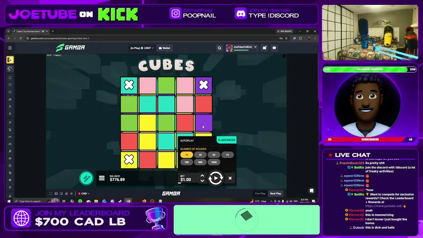 joetube playing Slots & Casino - Live Casino Stream