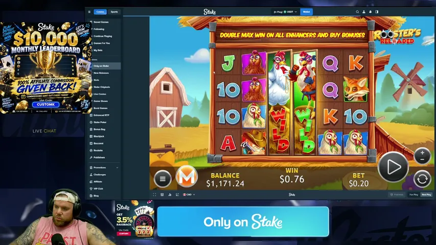 customk playing Slots & Casino - Live Casino Stream