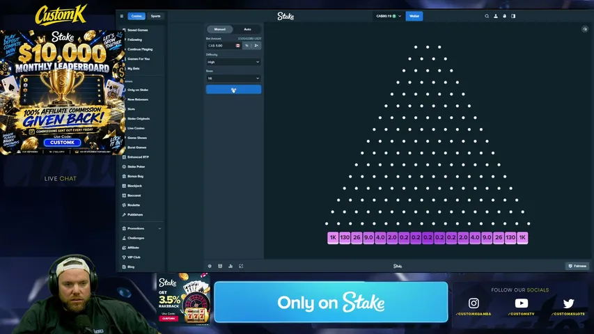 customk playing Slots & Casino - Live Casino Stream