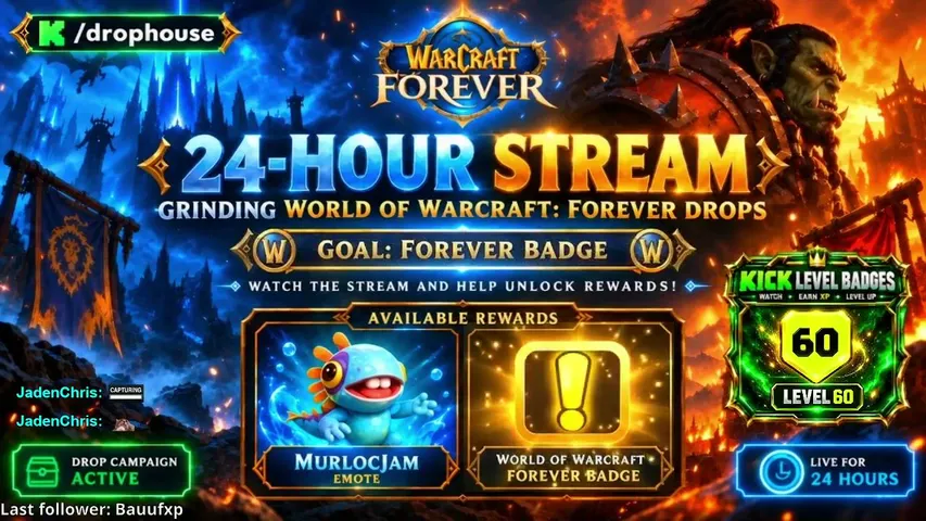 Live preview of drophouse's Kick stream