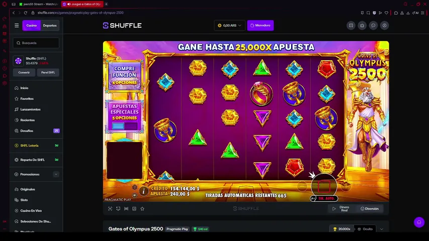 jeero55 playing Slots & Casino - Live Casino Stream