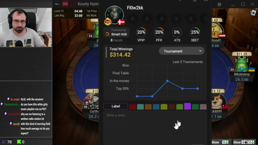 icho90 playing Poker - Live Casino Stream
