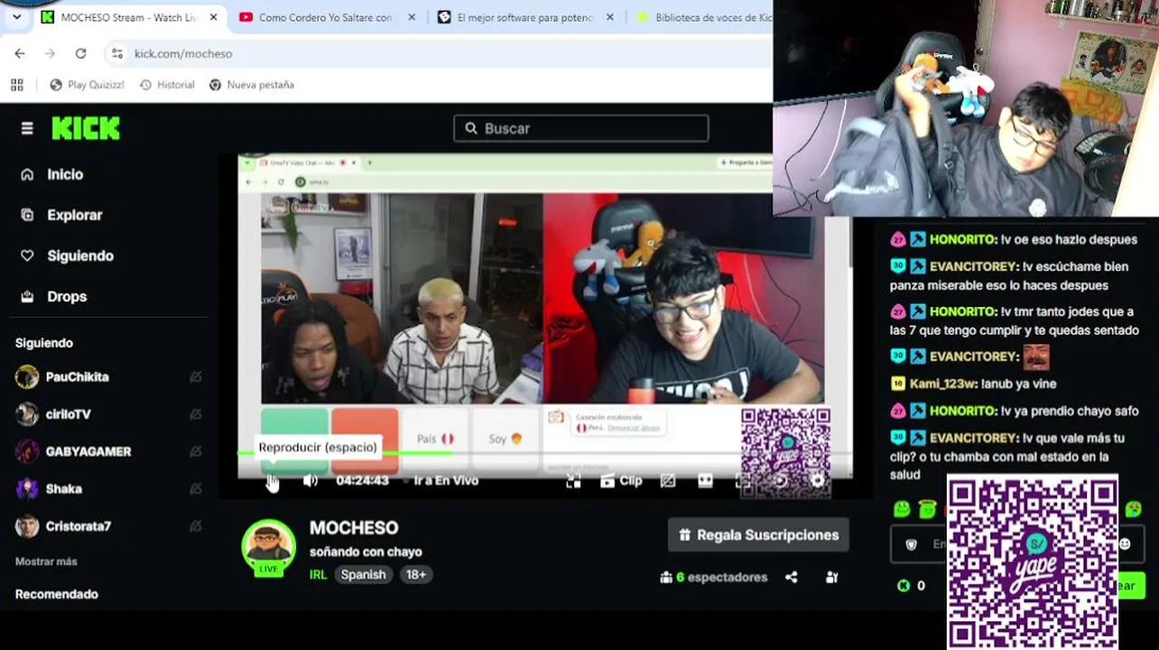 MOCHESO live
