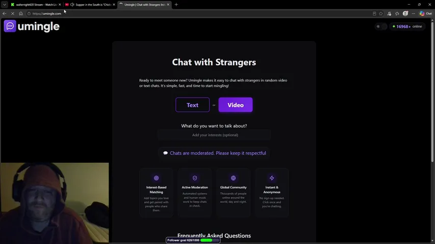 Talking to random people while fucked up
