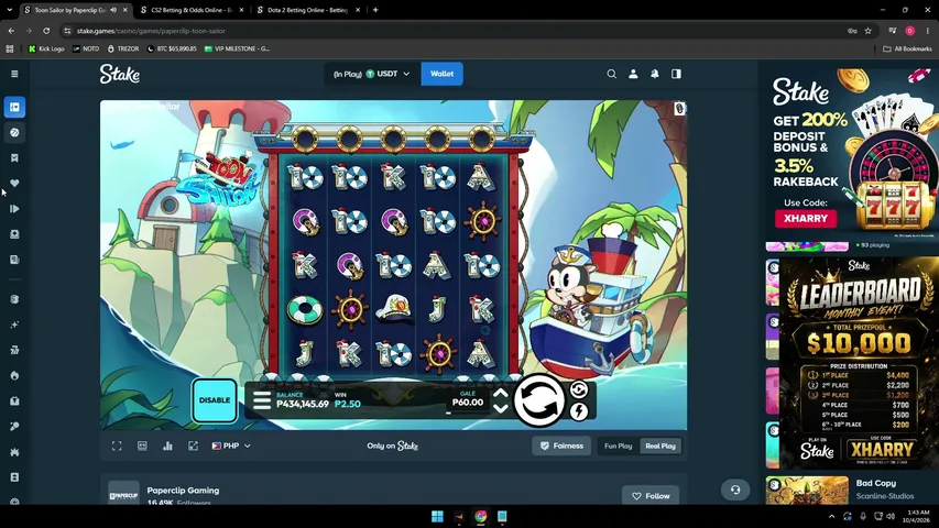 harryidgaf playing Slots & Casino - Live Casino Stream